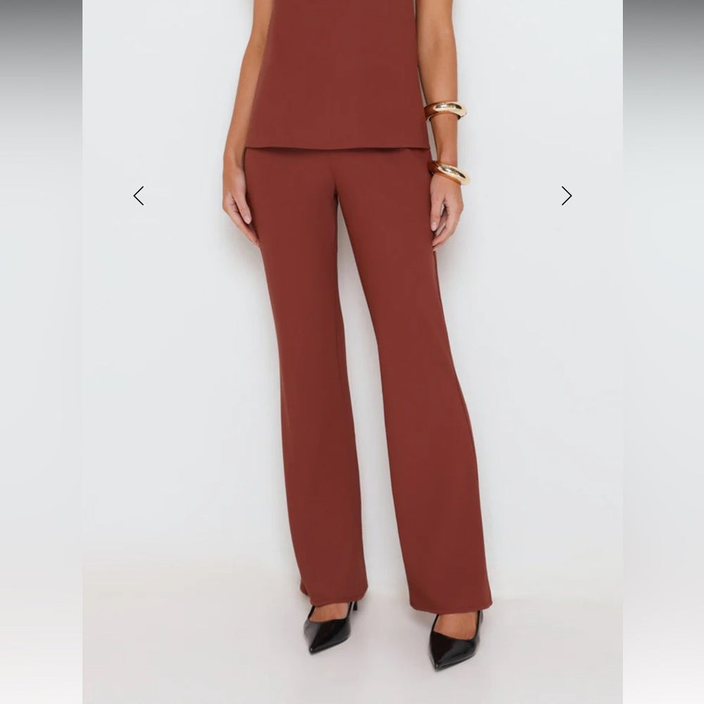 NWT Hello Molly High Rise Straight Leg Tailored Pant